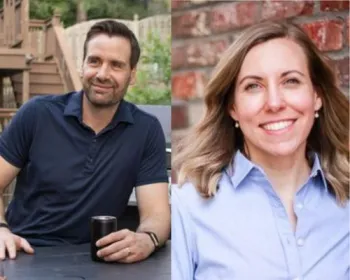 Josh Turek and Sarah Trone Garriott