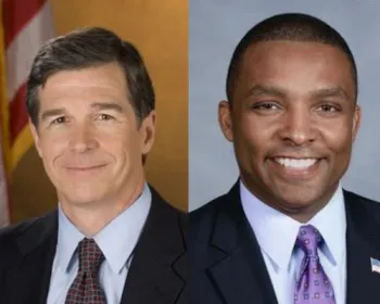 Roy Cooper and Don Davis