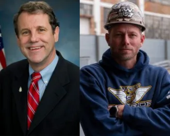 Sherrod Brown and Brian Poindexter