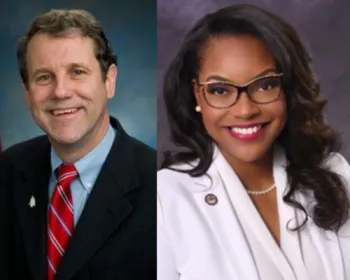 Sherrod Brown and Emilia Sykes
